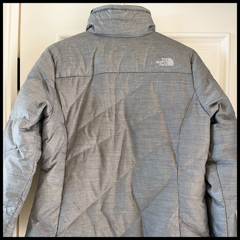 North Face Heather Charcoal Grey Full Zip Jacket. Size L. - Picture 6 of 9